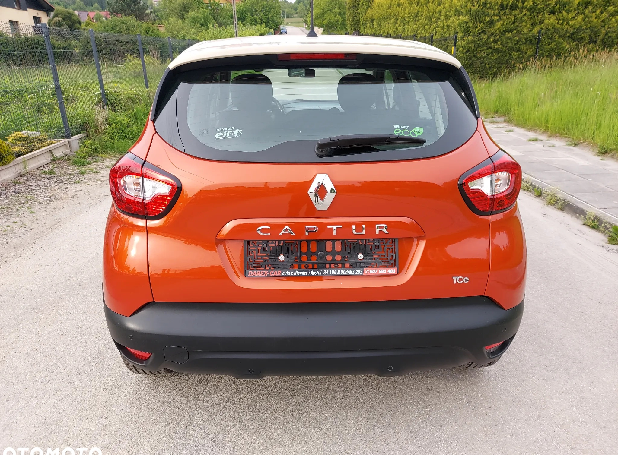 Renault Captur cena 41400 przebieg: 112000, rok produkcji 2014 z Kostrzyn małe 631